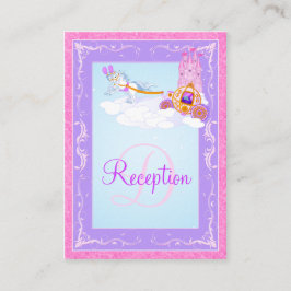 Monogram Rosa, Lila Fairy Tale-kort Tilläggskort