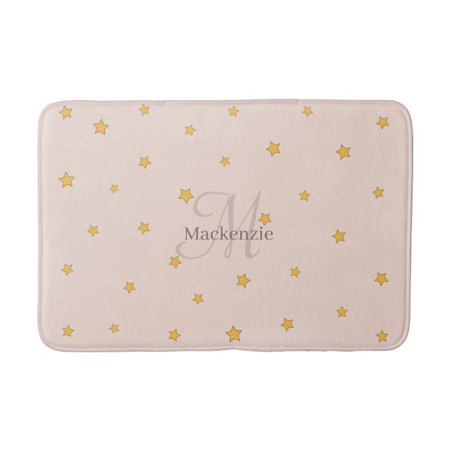 Monogram  Rosa Lucky Stars Bath Mat Badrumsmatta (Framsidan)