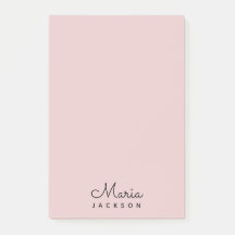 Monogram  Rosa Minimalistiskt kvinninin