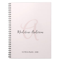 Monogram Rosa Modern minimalistisk kvinnlig kvinn