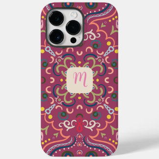 Monogram Rosa och färgämnen