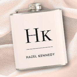 Monogram  Rosa Personlig Bachelorette Fickplunta