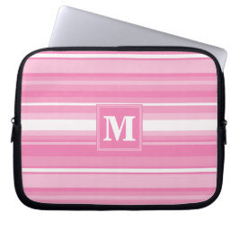 Monogram rosa rand laptop sleeve