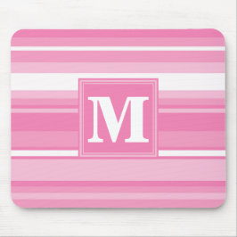 Monogram rosa rand musmatta