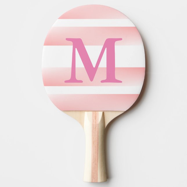 Monogram Rosa Rand Pingisracket (Framsidan)
