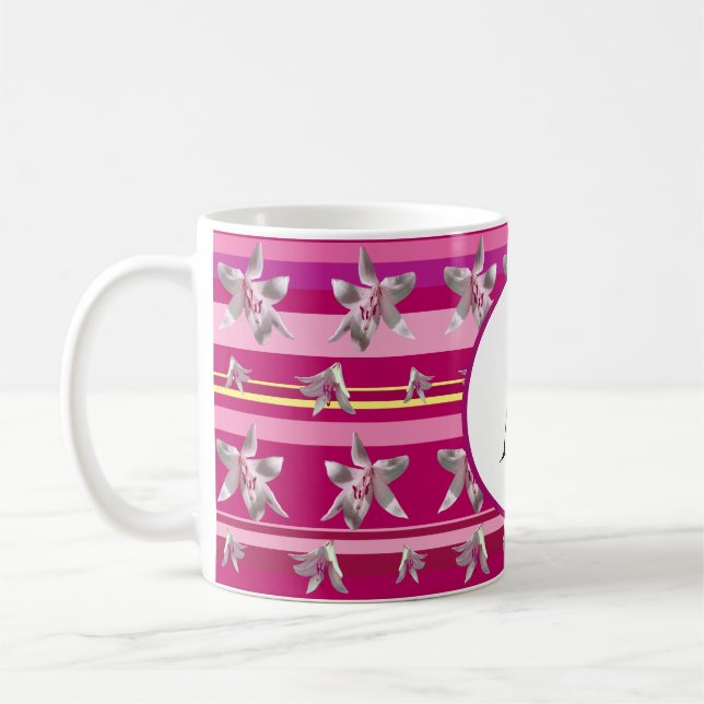 Monogram Rosa Speciell Classic Mugg (Vänster)