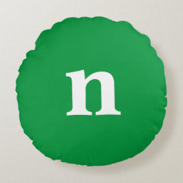 Monogram Rund Kudde