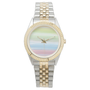 Monogram Rustic Multifärgad Teal Women's Armbandsur