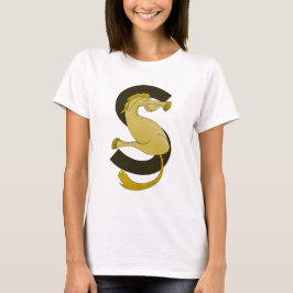 Monogram S Funny Pony Customized T Shirt