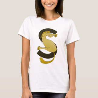 Monogram S Funny Pony Customized T Shirt