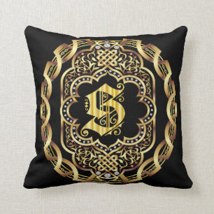 Monogram S VIKTIGT Läs Om Design Kudde