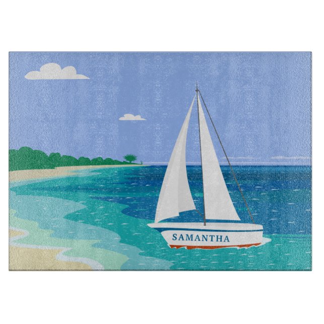 Monogram Sailboat Tropical CEG Board (Framsidan)
