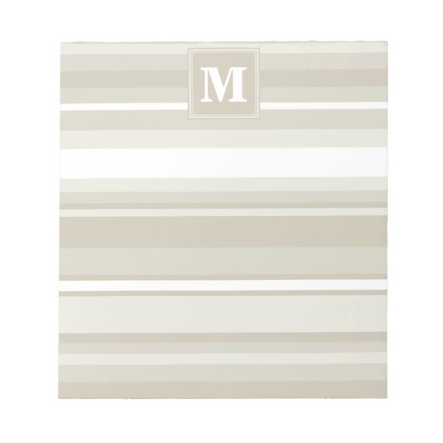 Monogram sandstone rand anteckningsblock (Framsida)