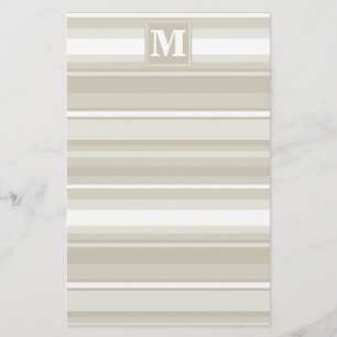 Monogram sandstone rand brevpapper
