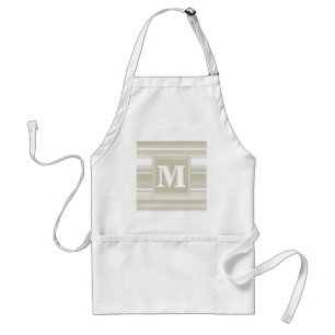 Monogram sandstone rand förkläde