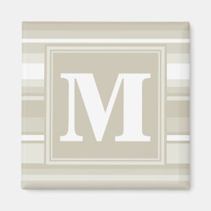 Monogram sandstone rand magnet