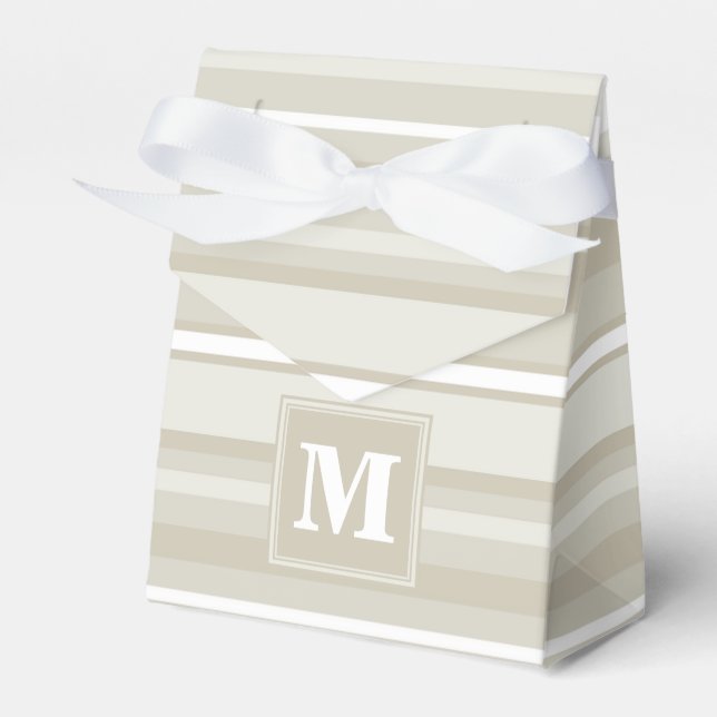 Monogram sandstone rand presentaskar (Framsidan Sidan)