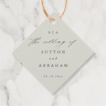 Monogram Script Bröllop