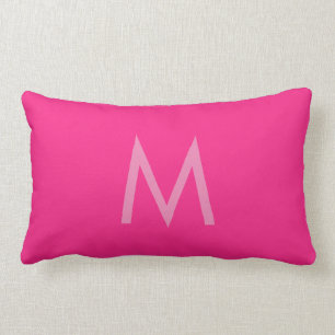 Monogram Shock rosa Dekorativ kudde