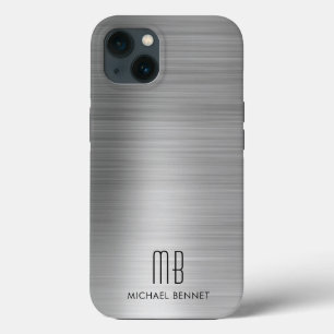 Monogram Silver Grått Brushed Metall