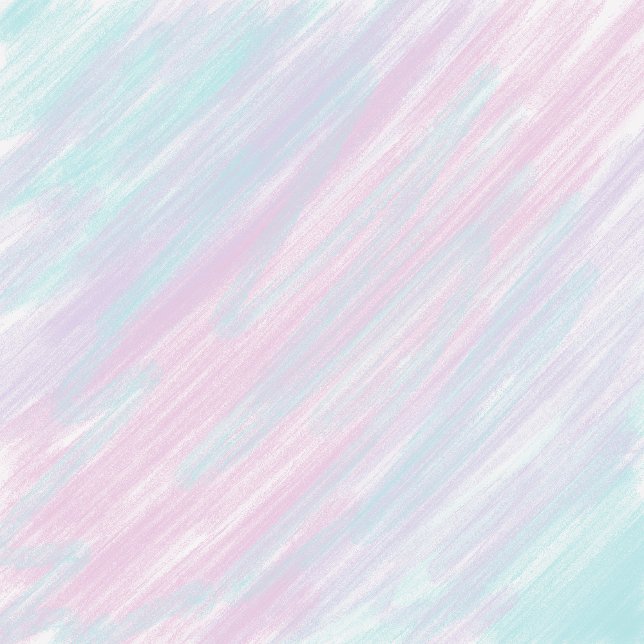 Monogram Snyggt Pastel Rainbow Post-it Block (Skapare uppladdad)
