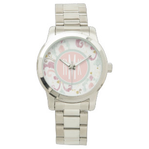 Monogram  Soft Deco Mönster Armbandsur