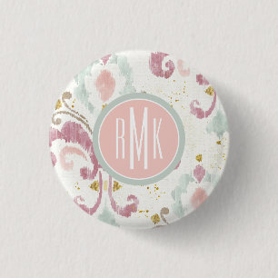 Monogram Soft Deco Mönster Knapp