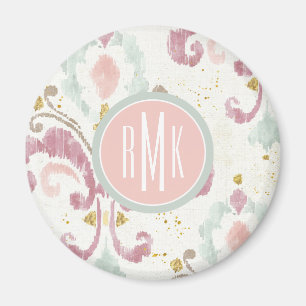Monogram Soft Deco Mönster Magnet