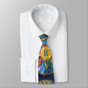 Monogram Sol-glasaktigt glas Slips