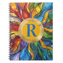 Monogram Sol Mosaic-lagat glas