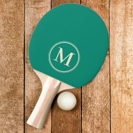 Monogram Solid Aqua Beach Breeze Färg Pingisracket