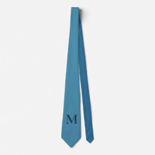 Monogram Solid Blue Pastel Minimalist-Professionel Slips