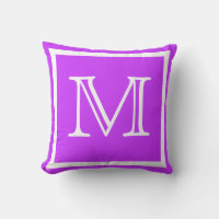 MONOGRAM Solid färg ljust Lila vid ljust ljus
