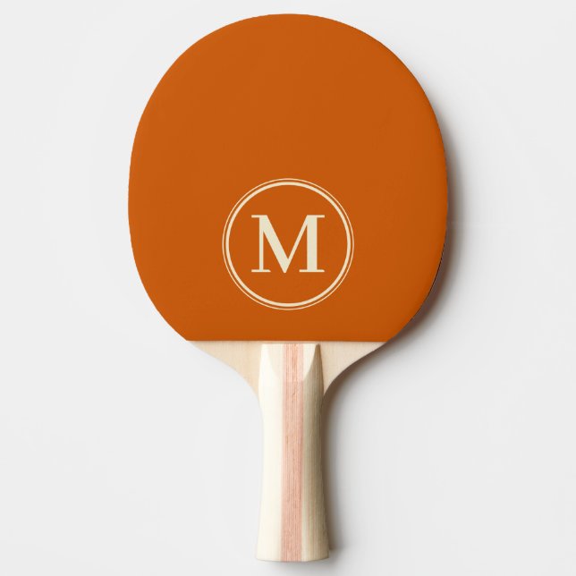 Monogram Solid Pumpafärg  Pingisracket (Framsidan)