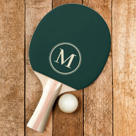 Monogram Solid Sagegrön Färg Pingisracket