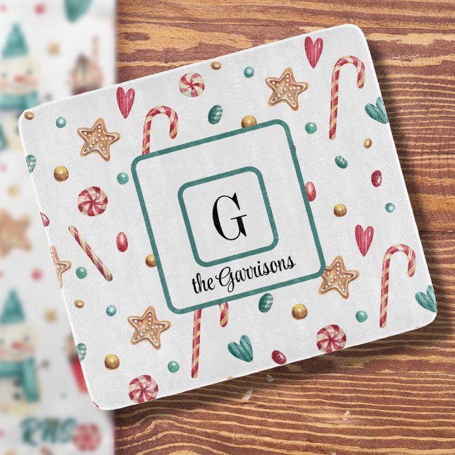 Monogram, sötgodis, julglas (Skapare uppladdad)