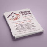 Monogram Städning<br><div class="desc">Modern affärsflygarfunktion i monogram städning städning utrustning inuti husikon,  monogram,  namn och titel,  tjänster på framsidan på en ljus krämbakgrund. Perfekt för domestic och städning inom industrin.</div>