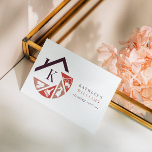 Monogram Städning Visitkort