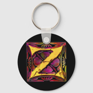 Monogram: Stainglass Z Nyckelring