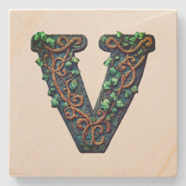 Monogram Stenunderlägg