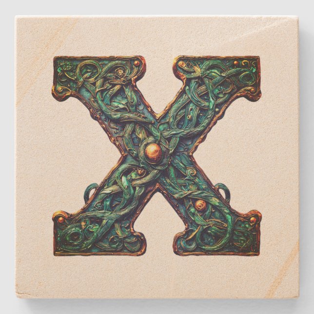 Monogram Stenunderlägg (Framsidan)