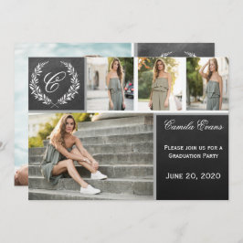 Monogram, Studentfest för kretskort Inbjudningar