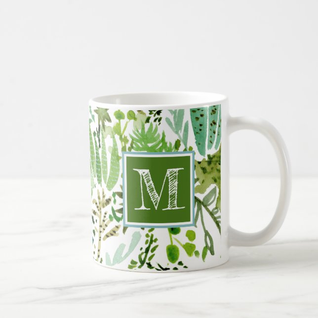 Monogram | Succult Fält I Kaffemugg (Höger)
