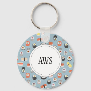 Monogram Sushi Nyckelring