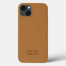 Monogram svart minimalistisk brun