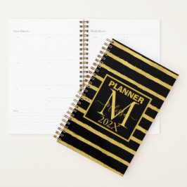 Monogram, svart och Guld
