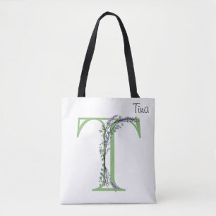 Monogram T Lavendel Eukalyptus Tygkasse