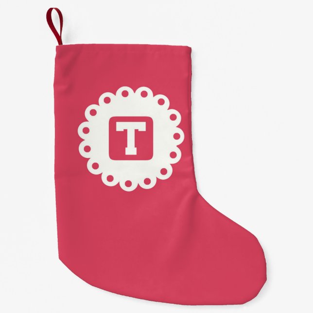 MONOGRAM ’T’ LITEN JULSTRUMPA (Framsidan)