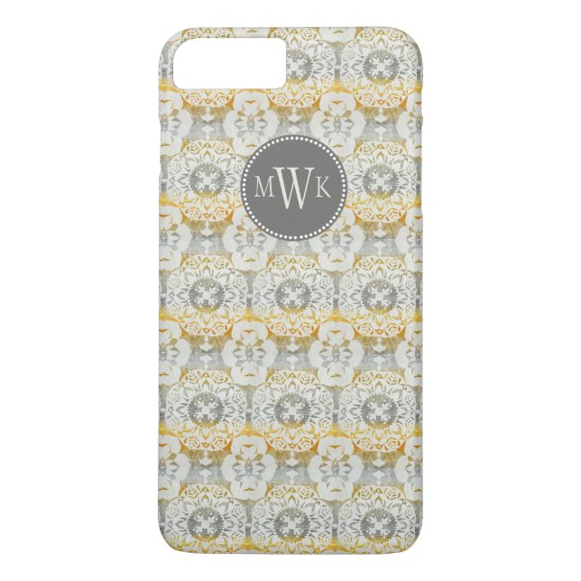 Monogram | Tapestry Rosette II Case-Mate iPhone Skal (Baksida)