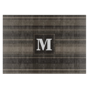 Monogram taupe rand